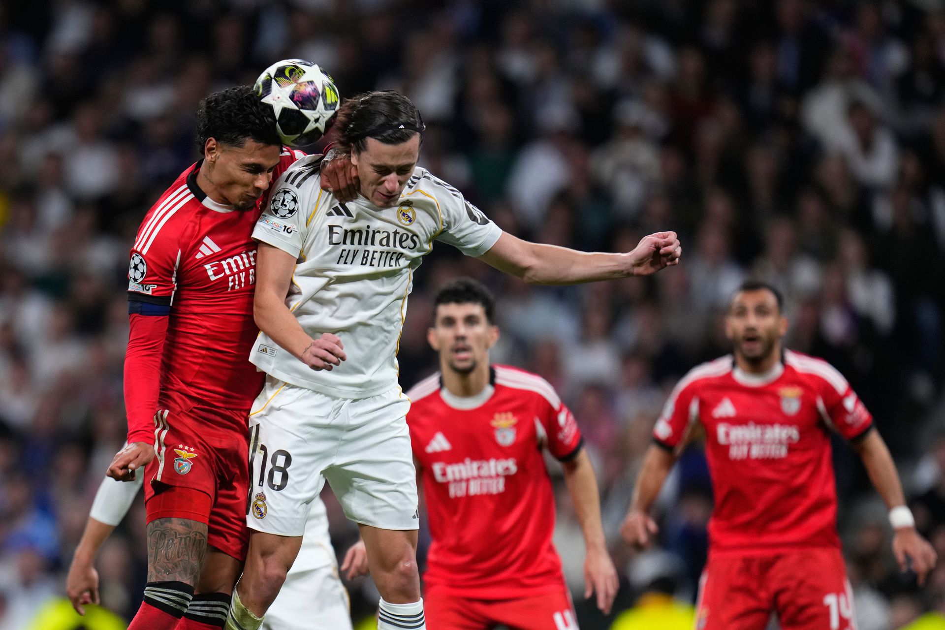 Real Madrid - Benfica Lisabon, zdroj: SITA/AP