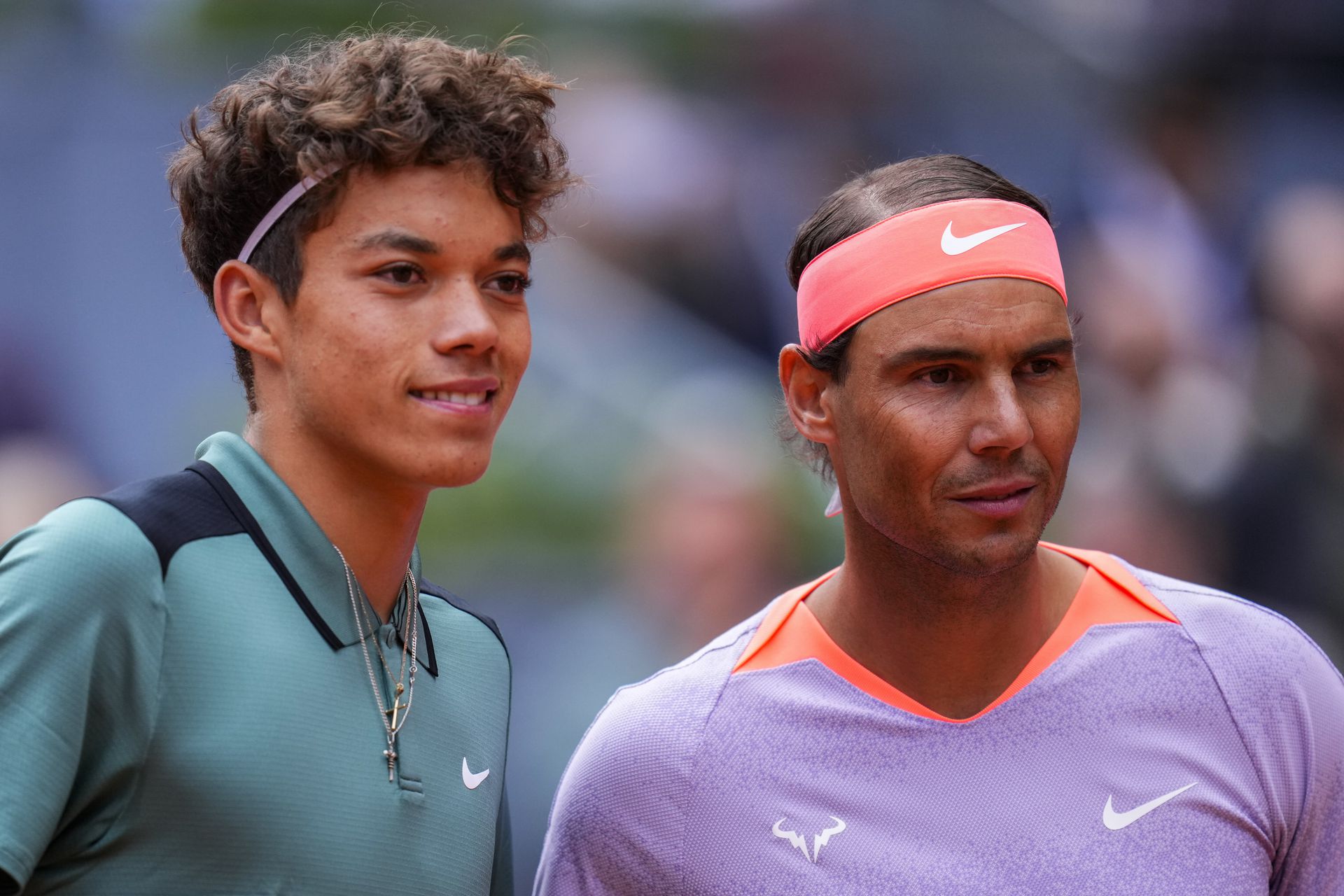 Darwin Blanch a Rafael Nadal. Zdroj: SITA/AP
