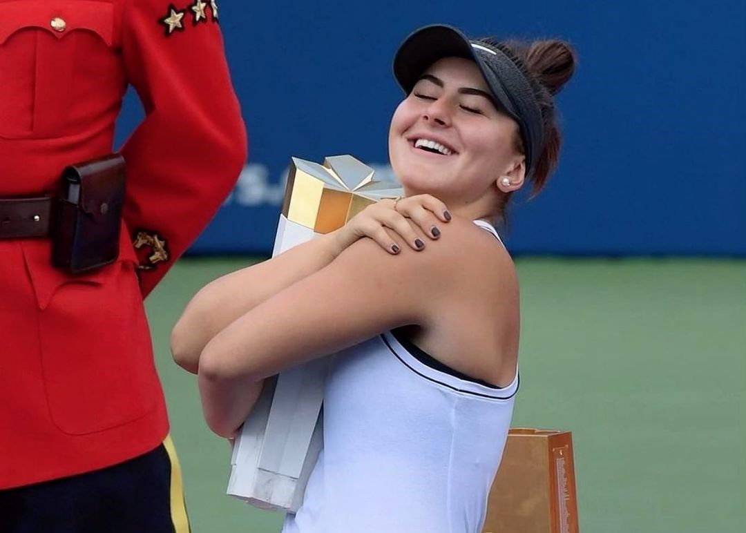Bianca Andreescová po triumfe v Toronte pred piatimi rokmi. Zdroj: Instagram Biancy Andreescovej