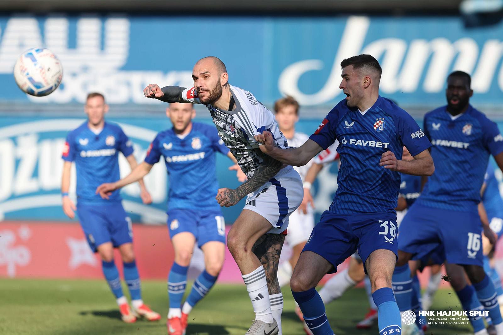Dinamo Záhreb - Hajduk Split. Zdroj: SITA/AP