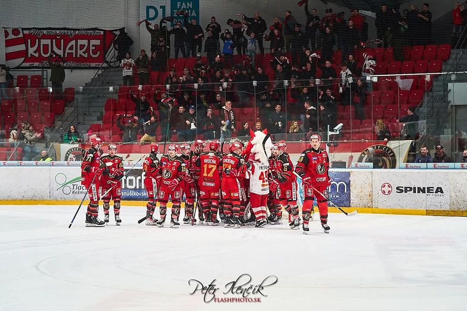 Hokejisti Prešova. Zdroj: HC Prešov / FB