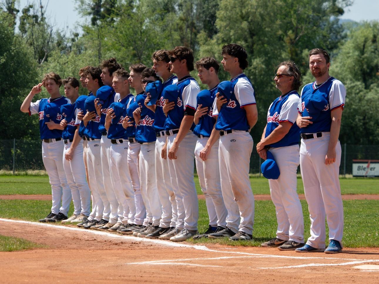 Slovenská bejzbalová reprezentácia.
Zdroj: slovakiabaseball.com