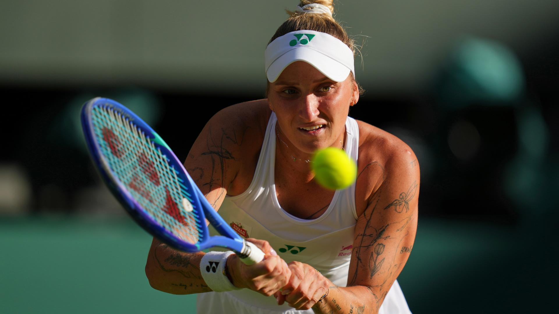 Markéta Vondroušová. Zdroj: SITA/AP