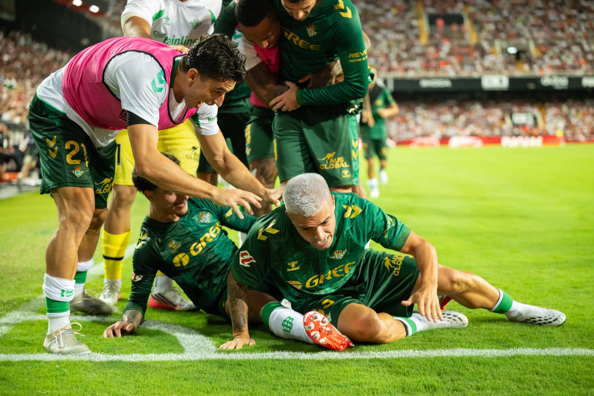 Futbalisti Realu Betis.
Zdroj: IMAGO