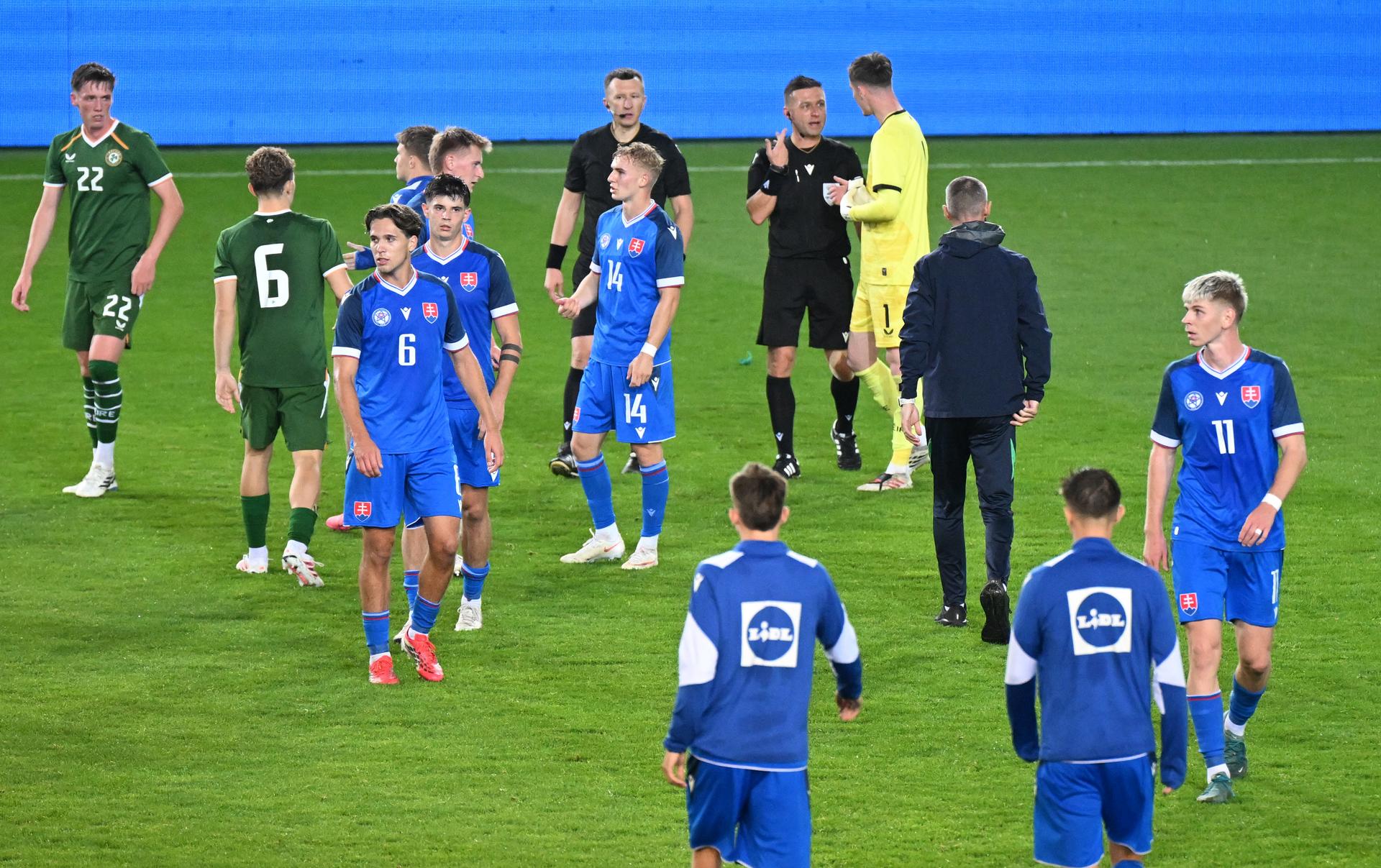 Slovensko U21 - Írsko U21, zdroj: TASR