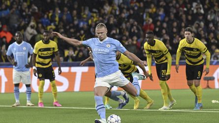 Erling Haaland spasil Manchester City v Berne, Lipsko nedopustilo prekvapenie