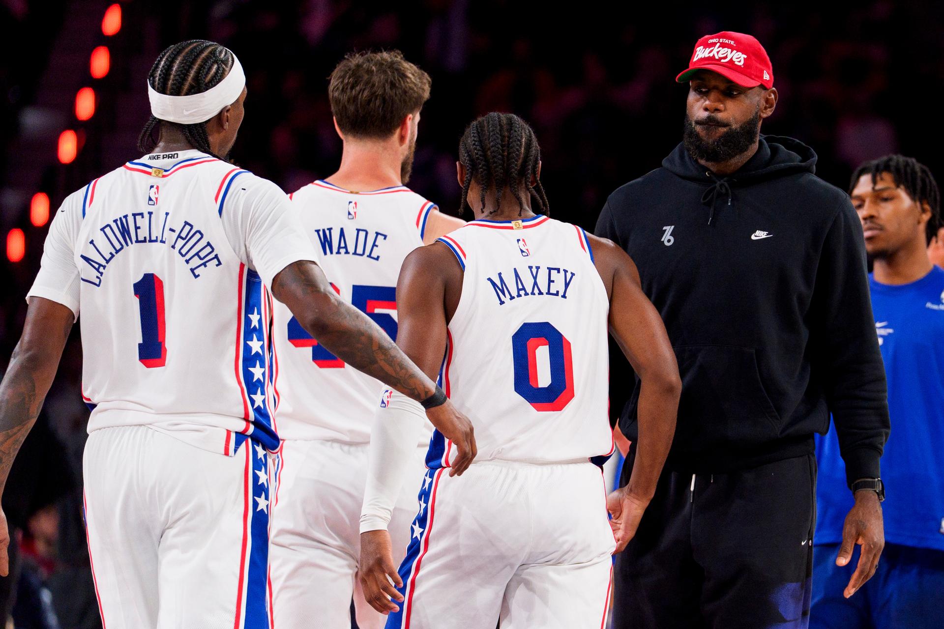 Basketbalisti Philadelphie, zdroj: SITA/AP