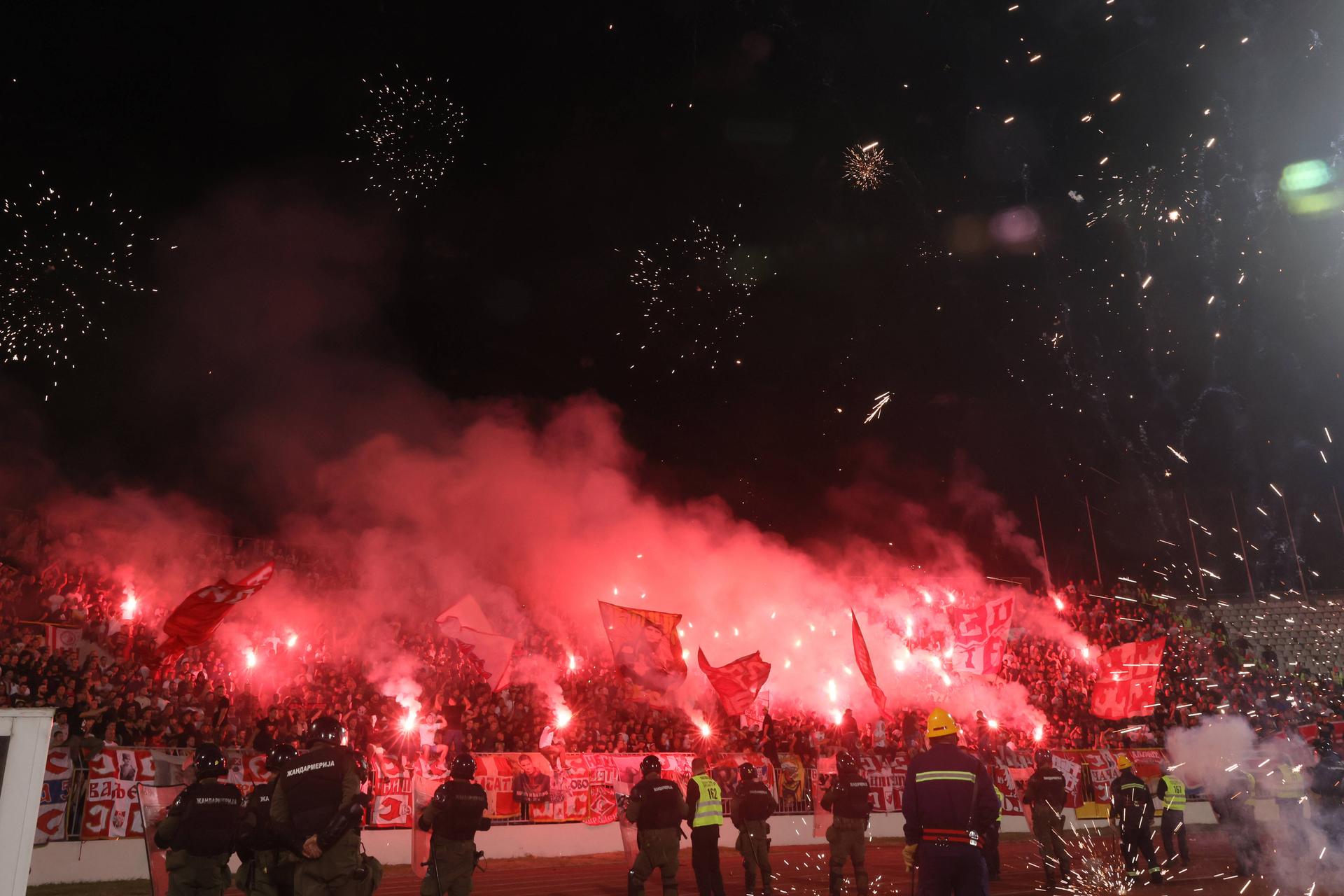 Delije - Crvena zvezda Belehrad, zdroj: IMAGO