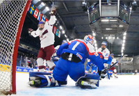 MS v hokeji U18: Ďalšia bolestivá prehra. Mladí Slováci dostali lekciu od Lotyšska