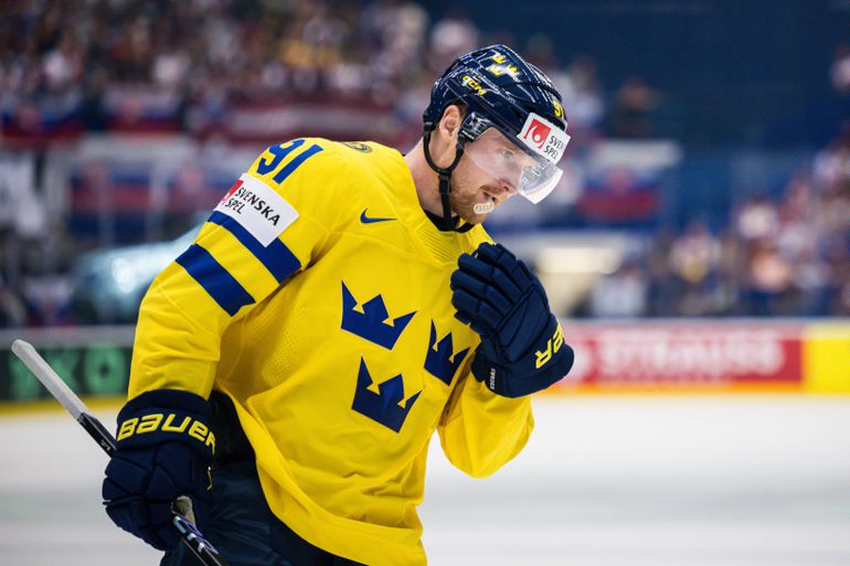 Góly zo zápasu Švédsko - Kanada na MS v hokeji 2024