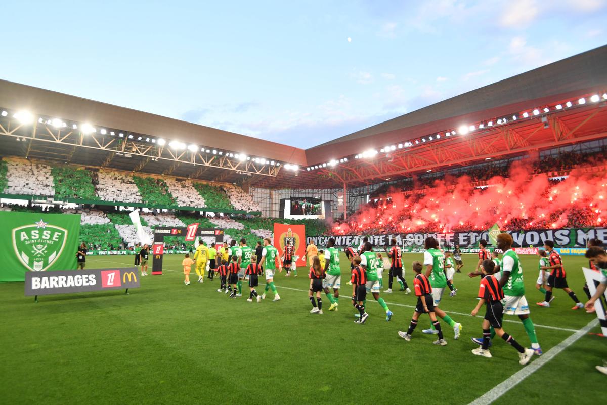 Úvodný súboj baráže o Ligue 1 veľa nepriniesol. Diváci v súboji Saint-Etienne - Nice gól nevideli