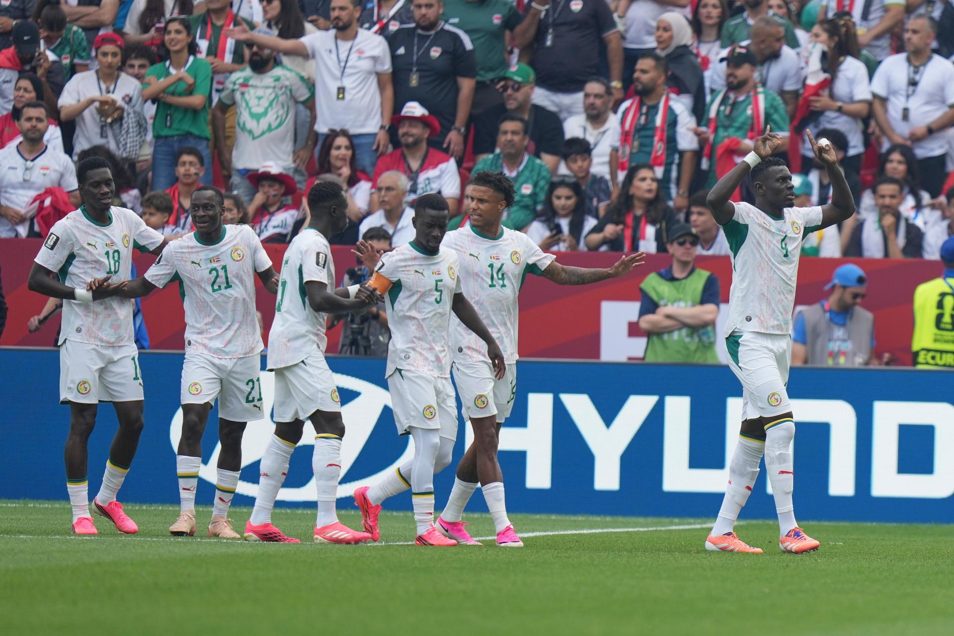 Senegal - Irak / MS vo futbale 2026. Zdroj: SITA/AP