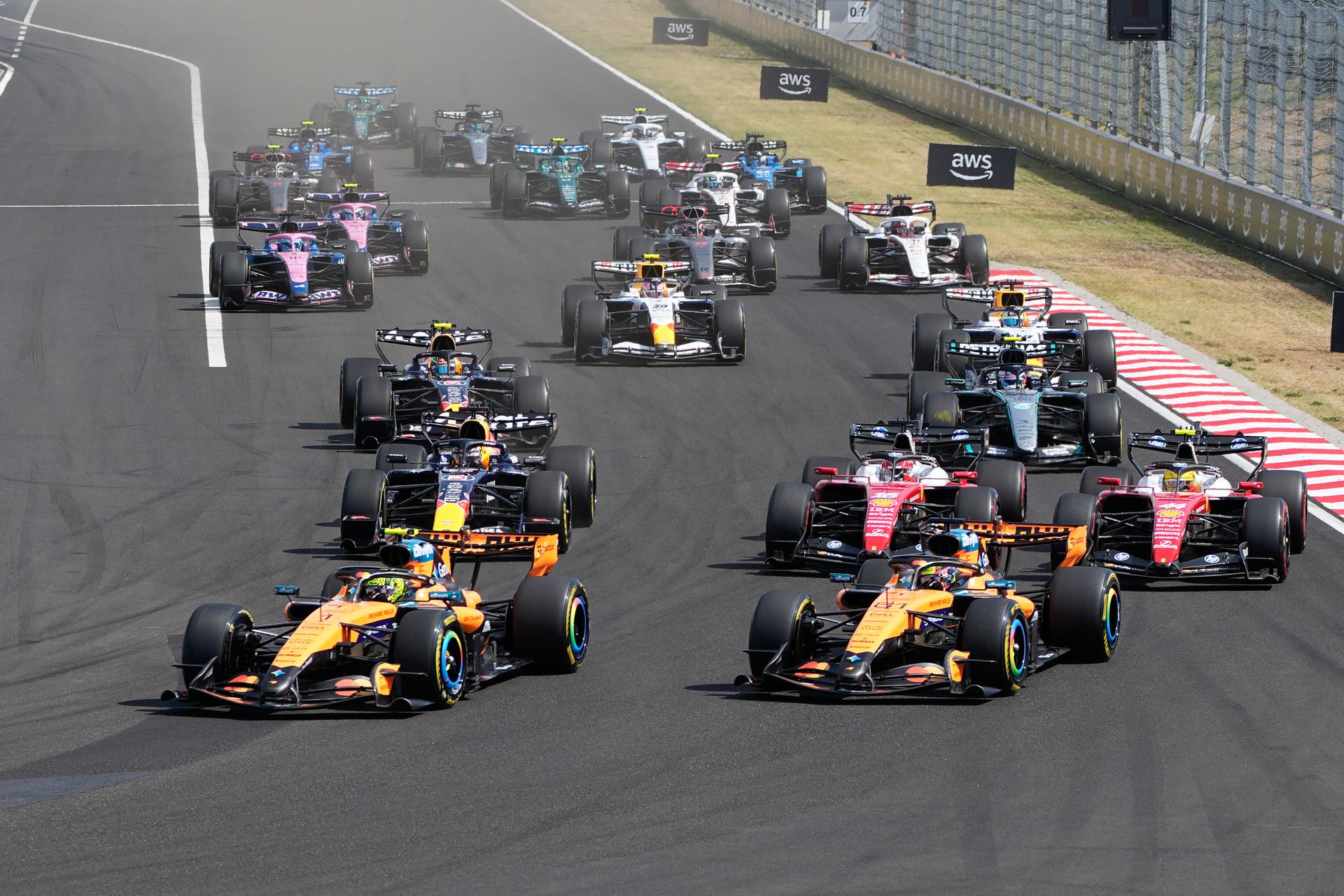 Formula 1 - Veľká cena Maďarska.
Zdroj: SITA/AP