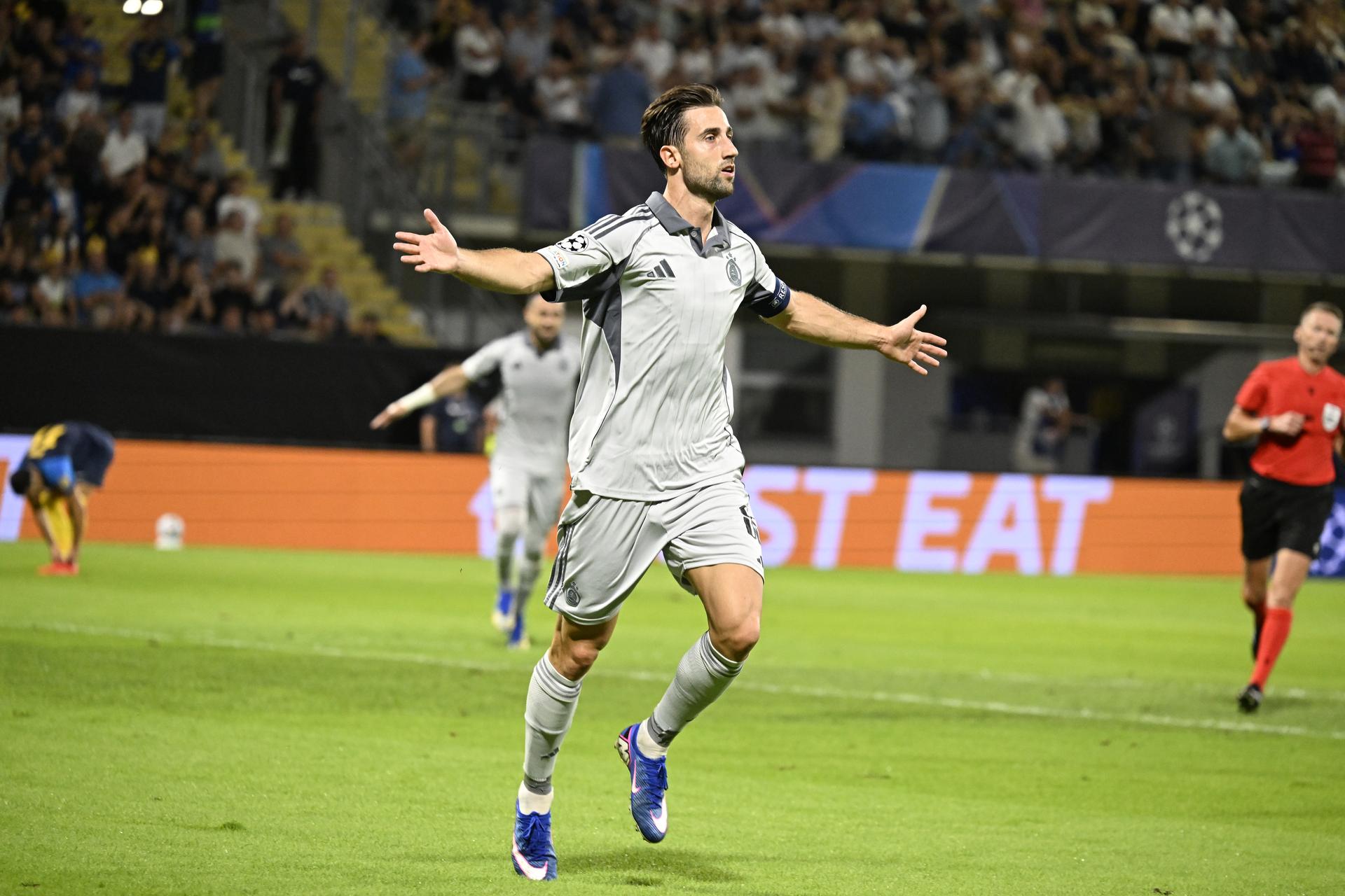 NK Celje  - ŠK Slovan Bratislava. Zdroj: TASR