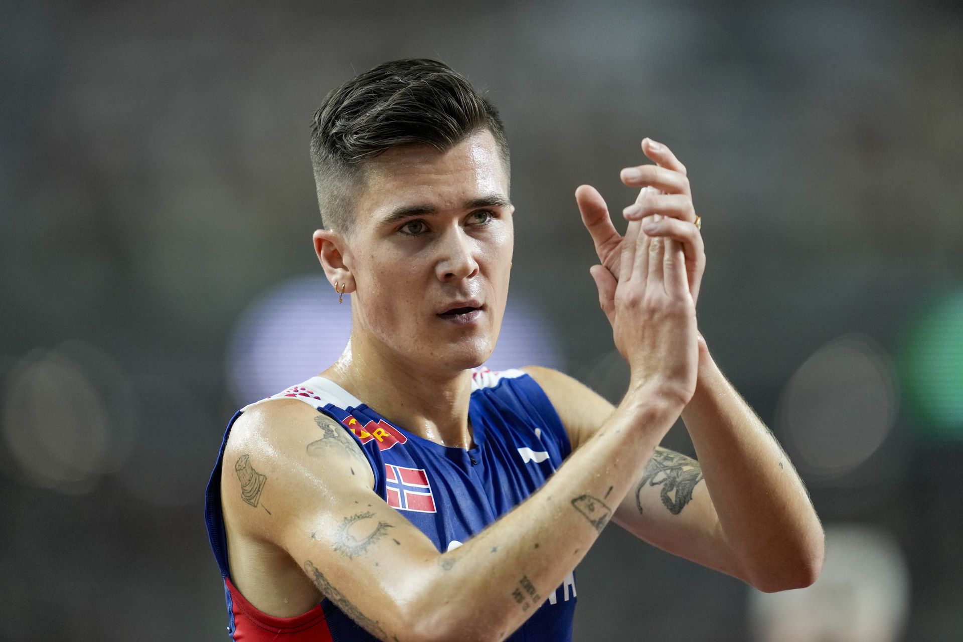 Jakob Ingebrigtsen. Zdroj: SITA/AP