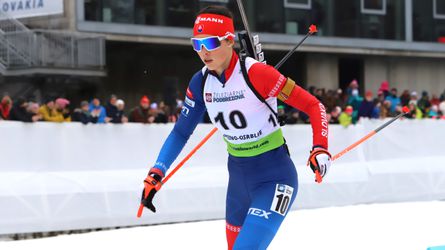 Ema Kapustová je druhá najlepšia strelkyňa aktuálnej biatlonovej sezóny