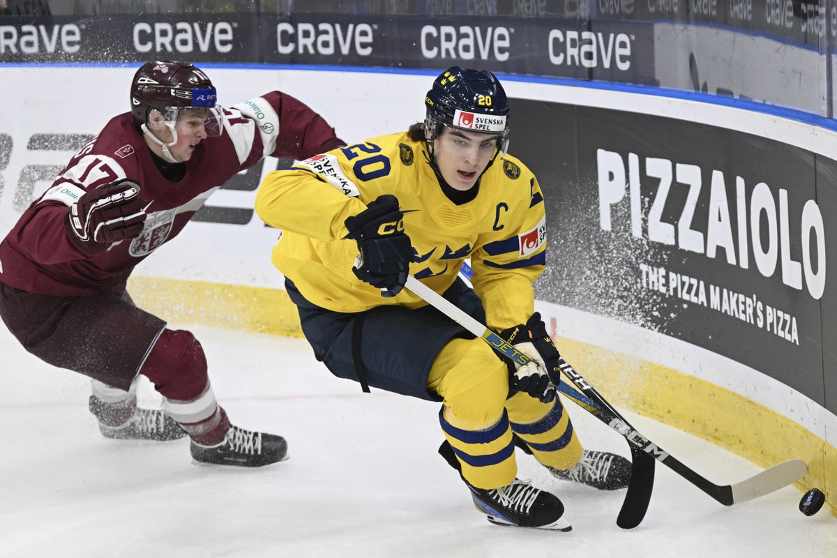 Sweden Dominates Junior World Championships with 6-0 Victory Over Latvia