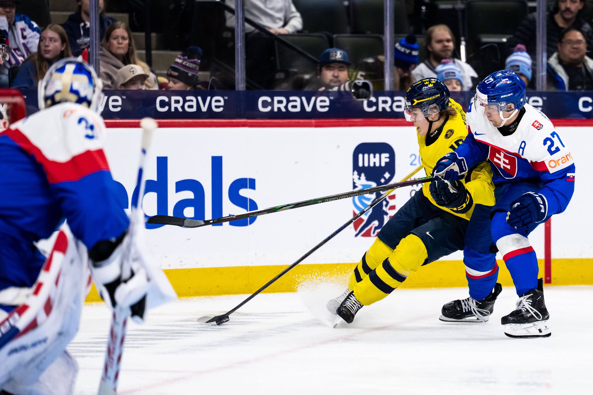 Švédsko - Slovensko / MS v hokeji U20