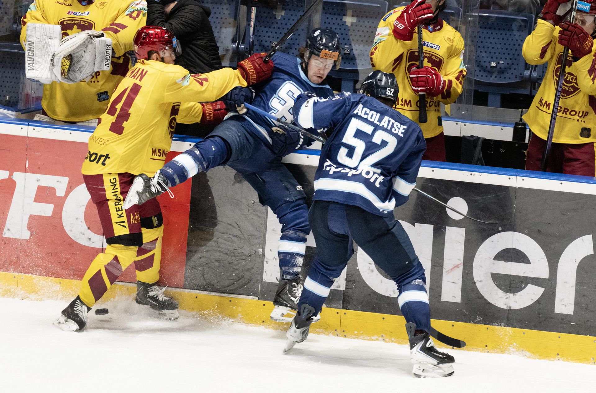 HC Slovan Bratislava - HK Dukla Trenčín, zdroj: TASR