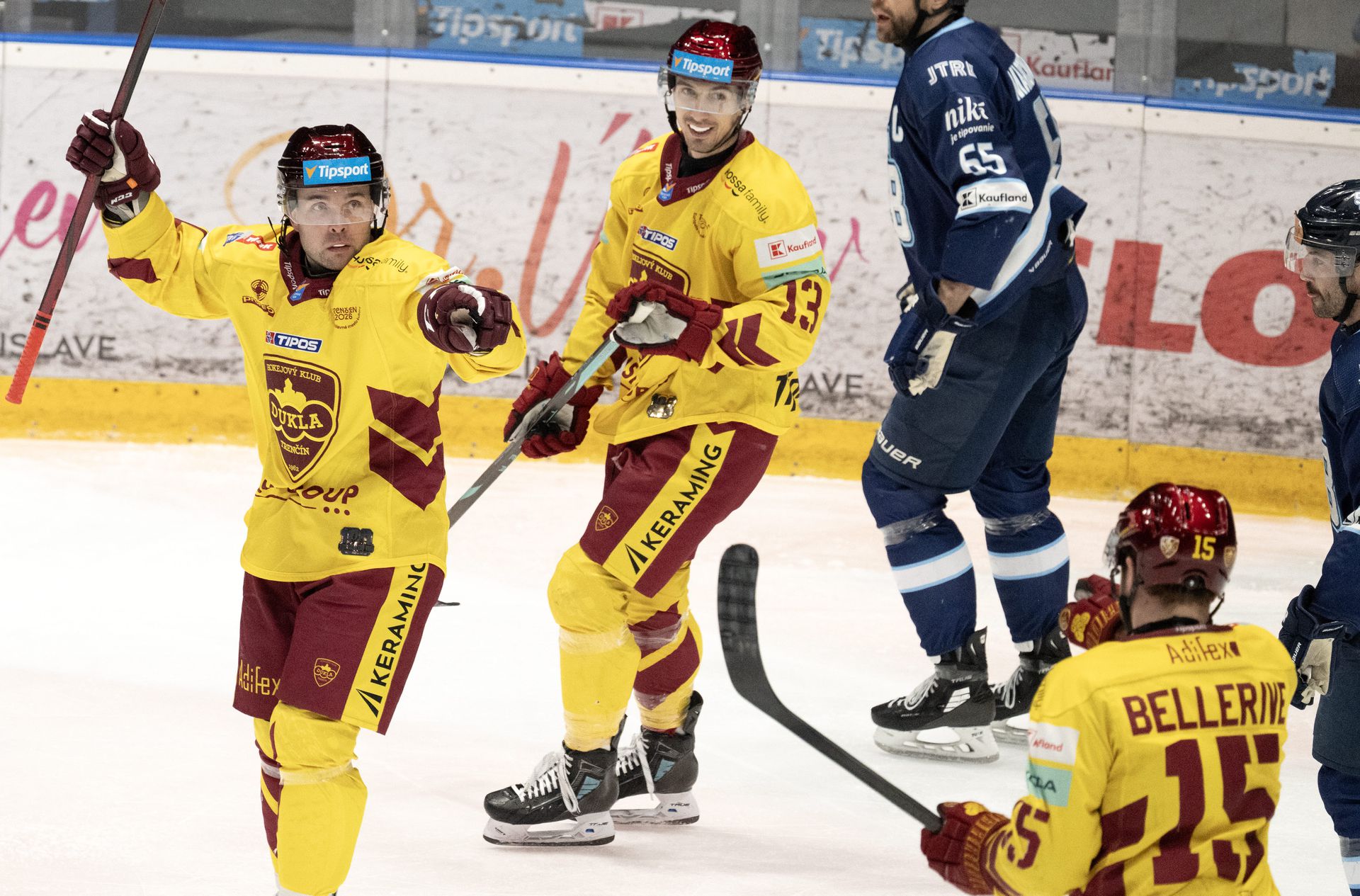 HC Slovan Bratislava - HK Dukla Trenčín, zdroj: TASR