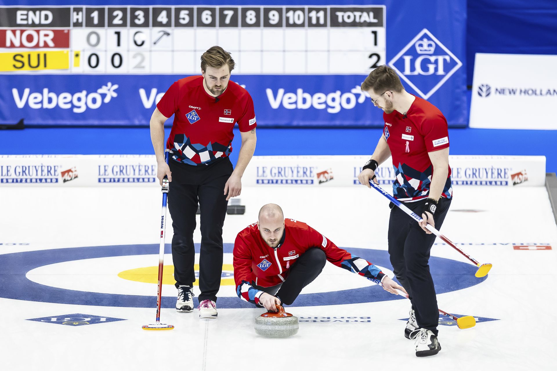 Curling. 
Zdroj: SITA/AP
