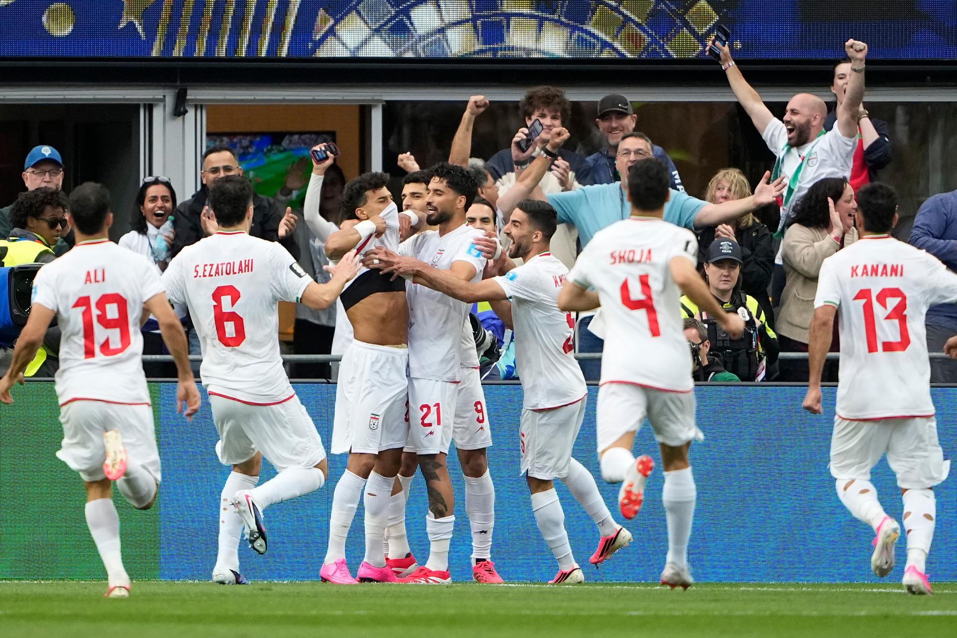 Egypt - Irán / MS vo futbale 2026. Zdroj: SITA/AP