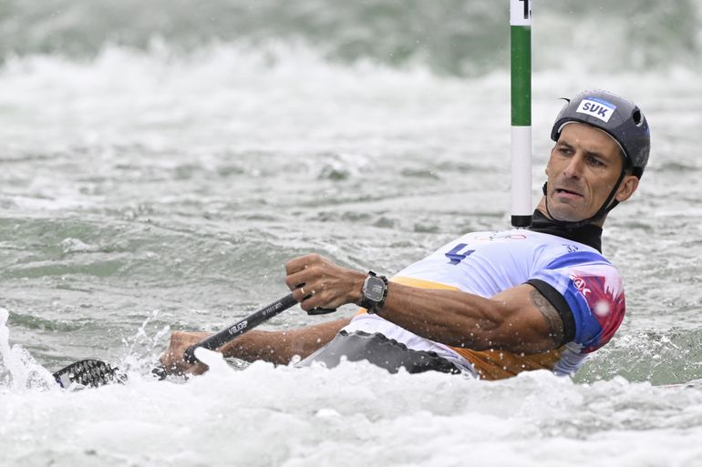 Matej Beňuš a considérablement amélioré son temps. Il n'a pas manqué de se qualifier pour les demi-finales de la C1