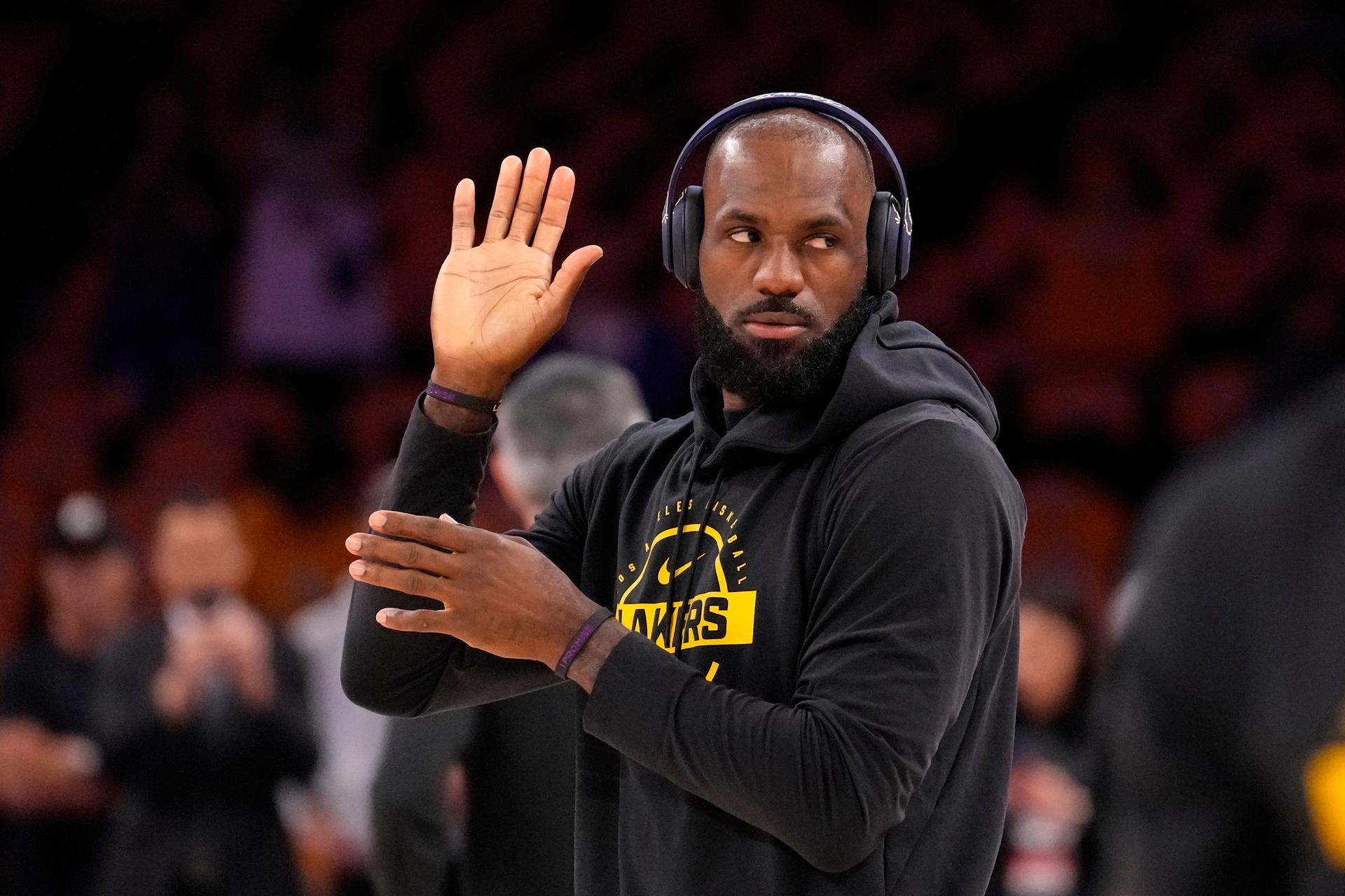 LeBron James. Zdroj: SITA/AP