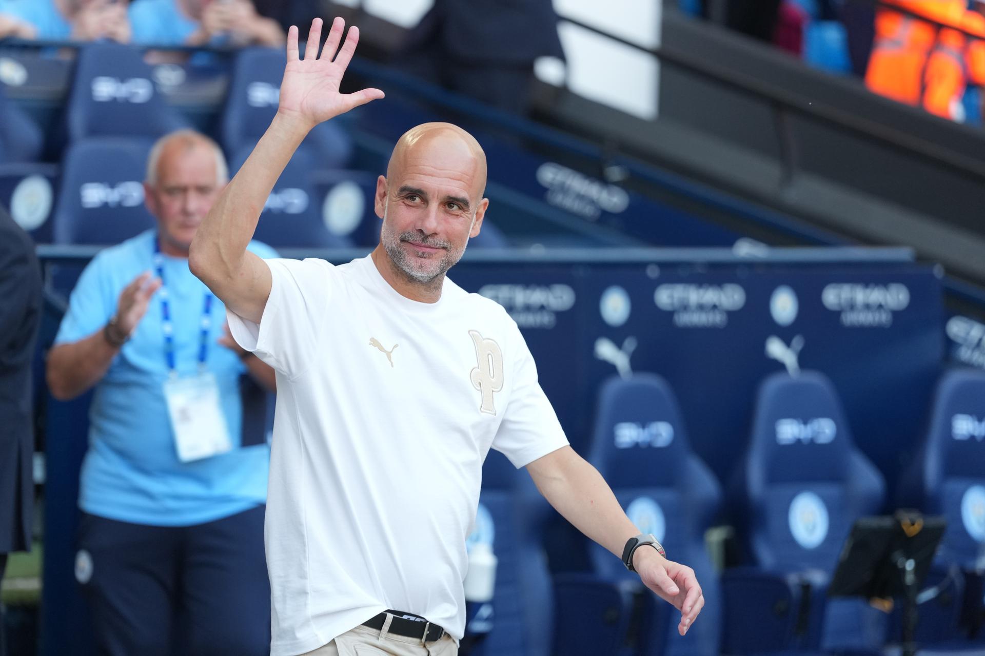 Pep Guardiola, zdroj: SITA/AP