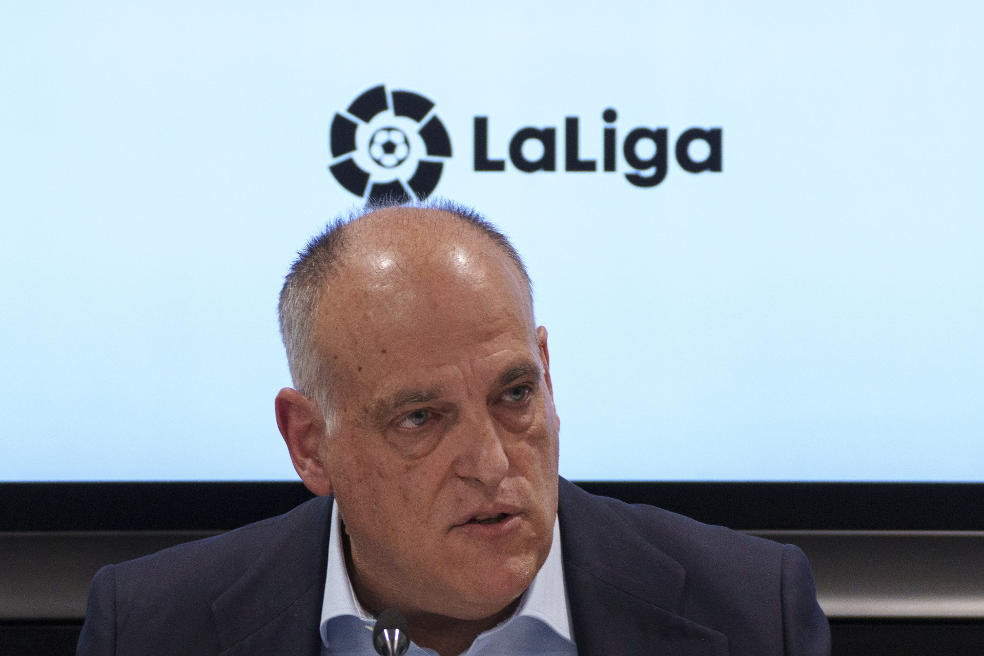 Prezident La Ligy Javier Tebas. Zdroj: SITA