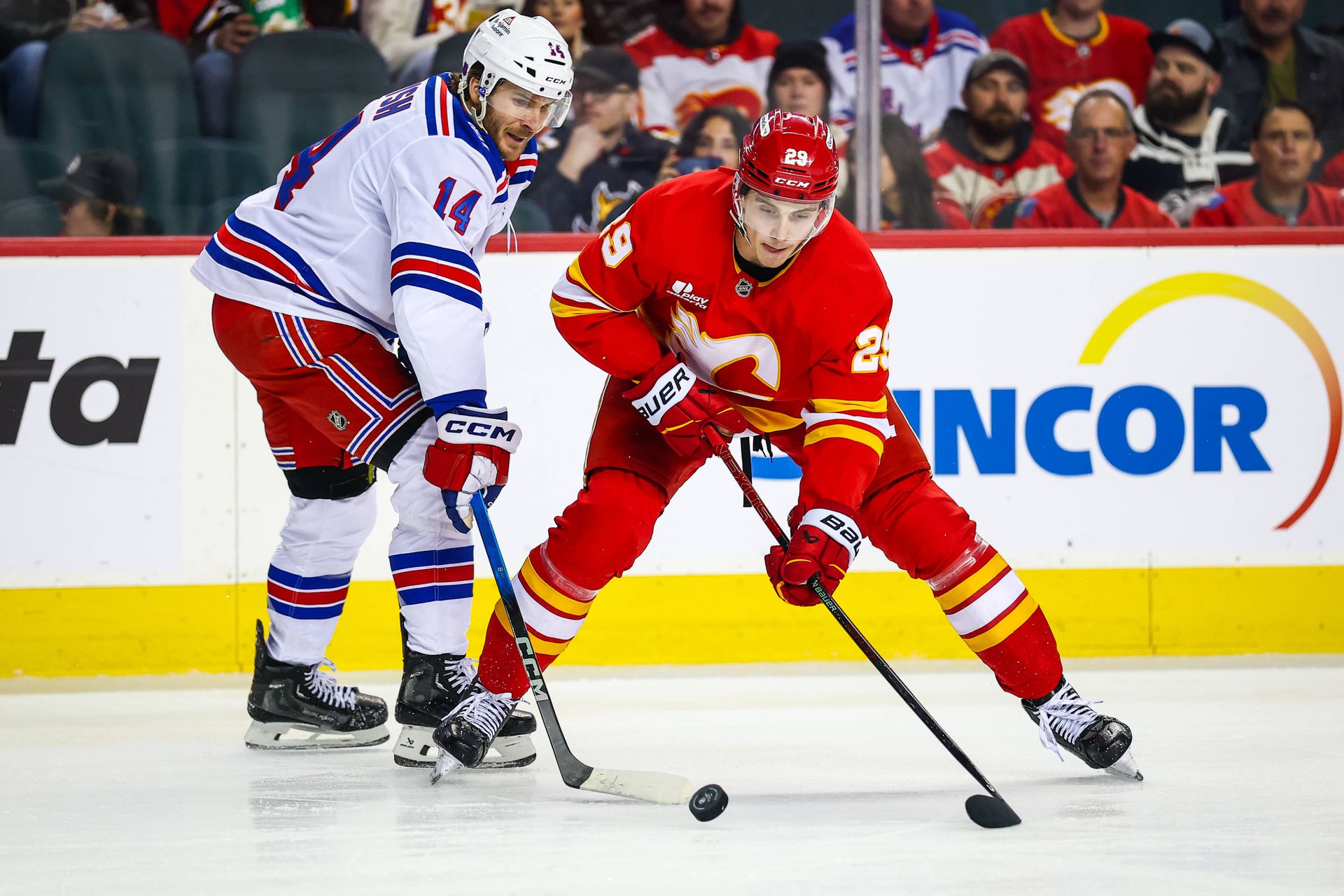 Calgary Flames - New York Rangers (Taylor Raddysh, Samuel Honzek) / NHL
