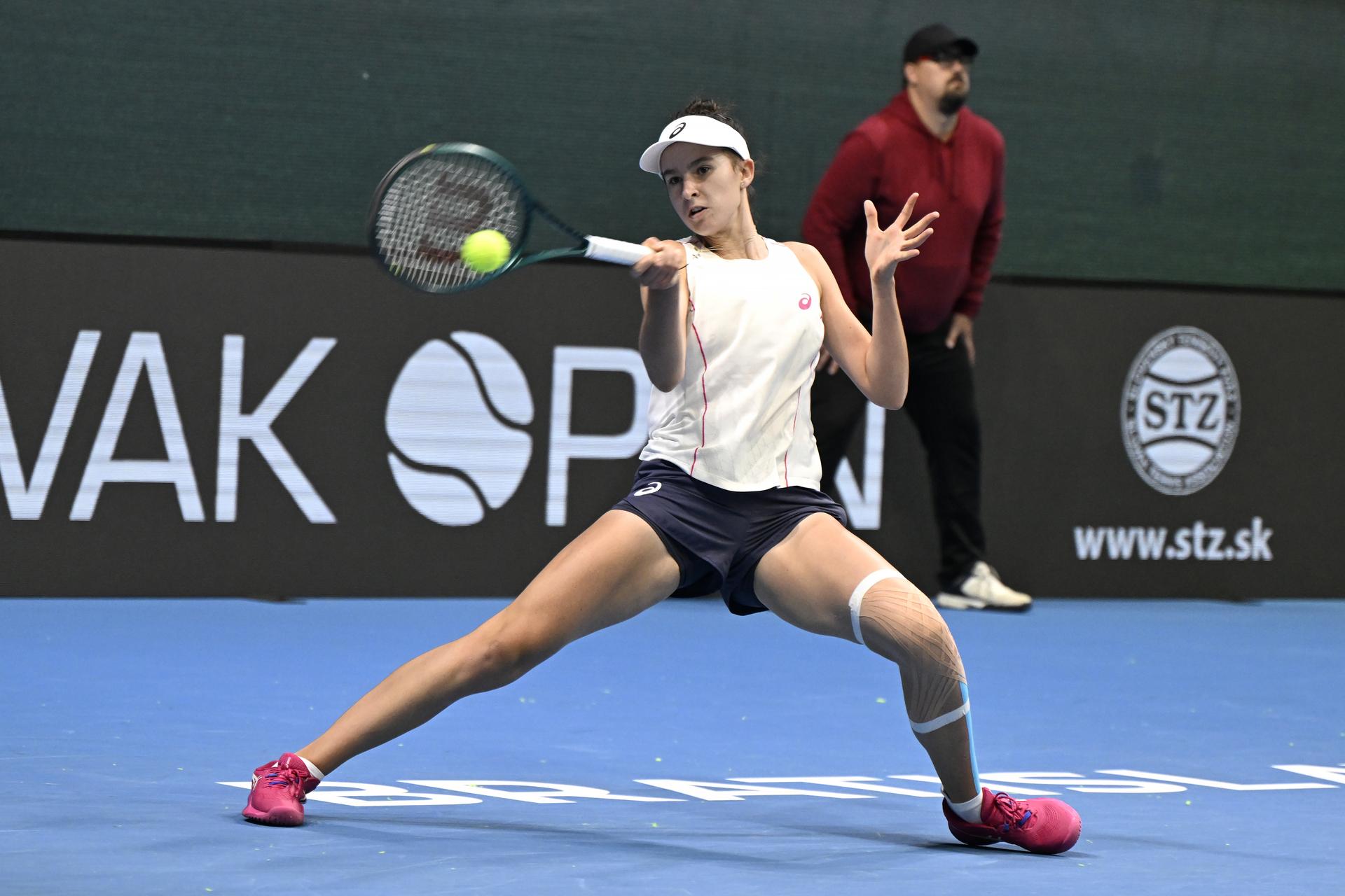 Slovenská tenistka Mia Pohánková. Zdroj: TASR