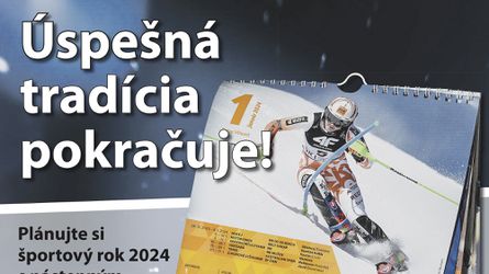 Plánujte si športový rok 2024 s nástenným kalendárom od Niké a denníka Šport!