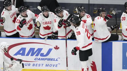 MS v hokeji U20: Kanada si schuti zastrieľala. Lotyšsko deklasovala dvojciferným rozdielom