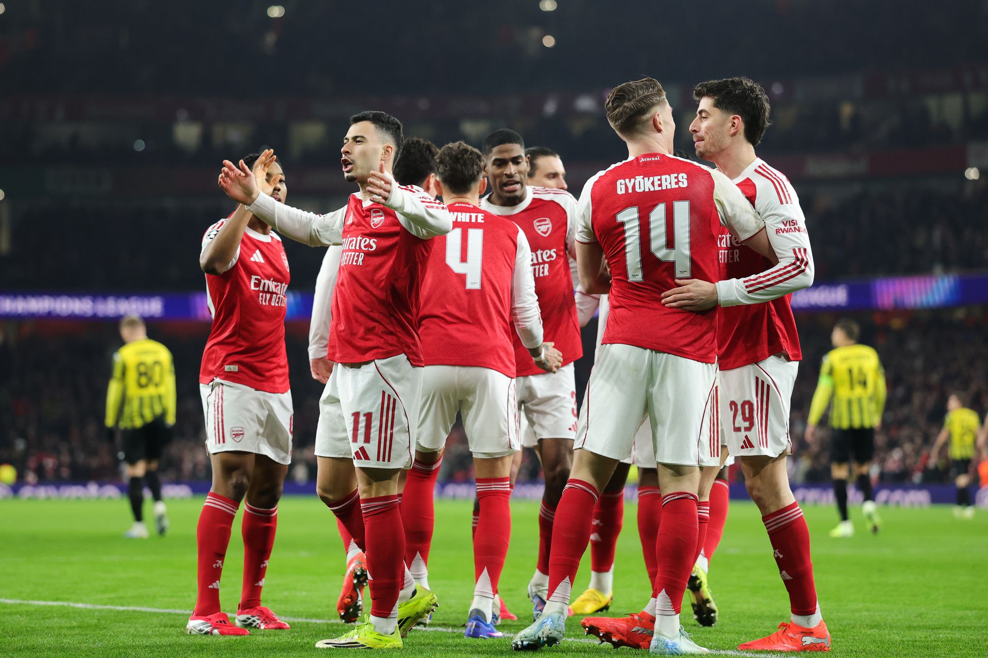 Arsenal FC - FC Kajrat Almaty 
Zdroj: SITA/AP