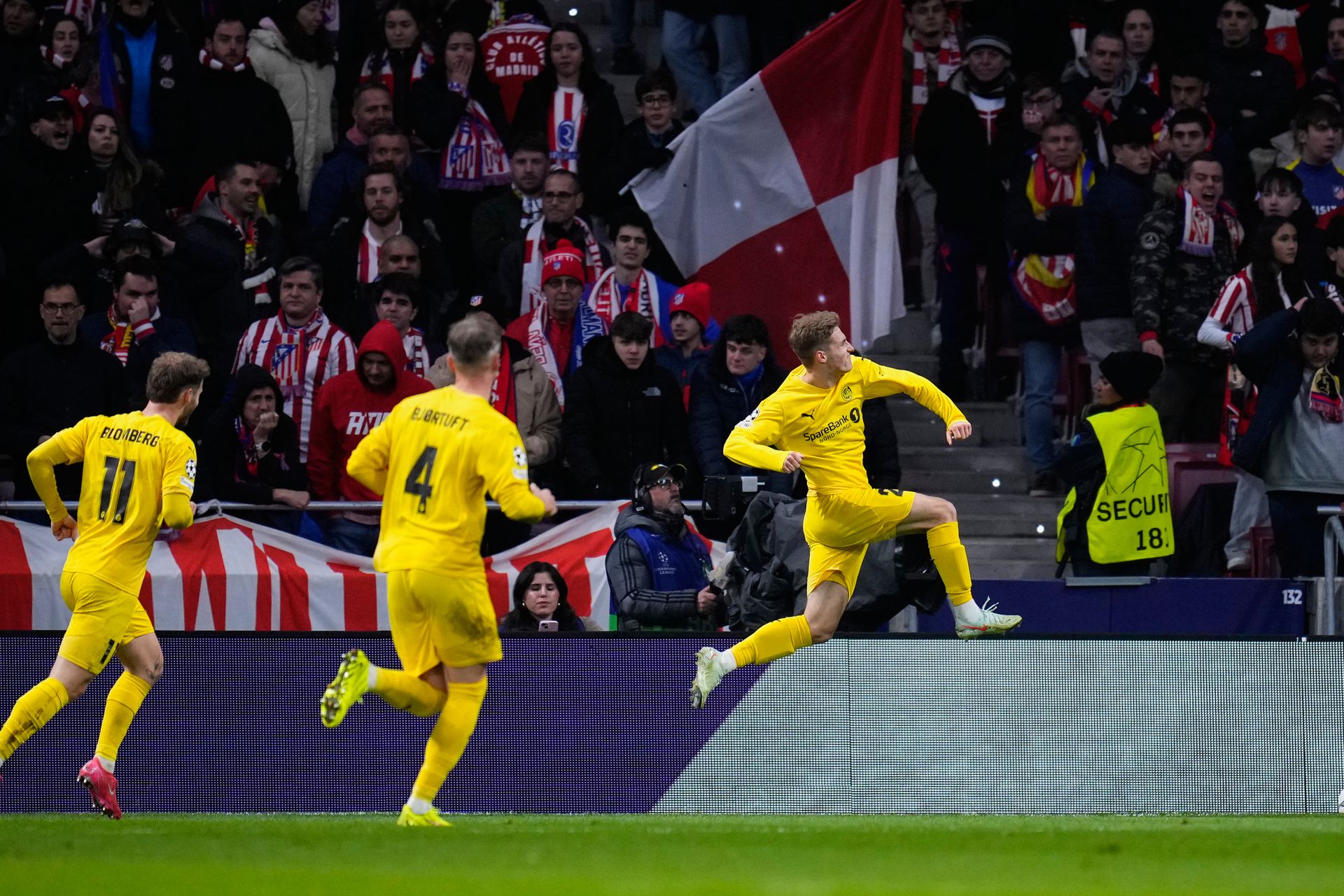 Atlético Madrid - FK Bodö/Glimt. Zdroj: SITA/AP
