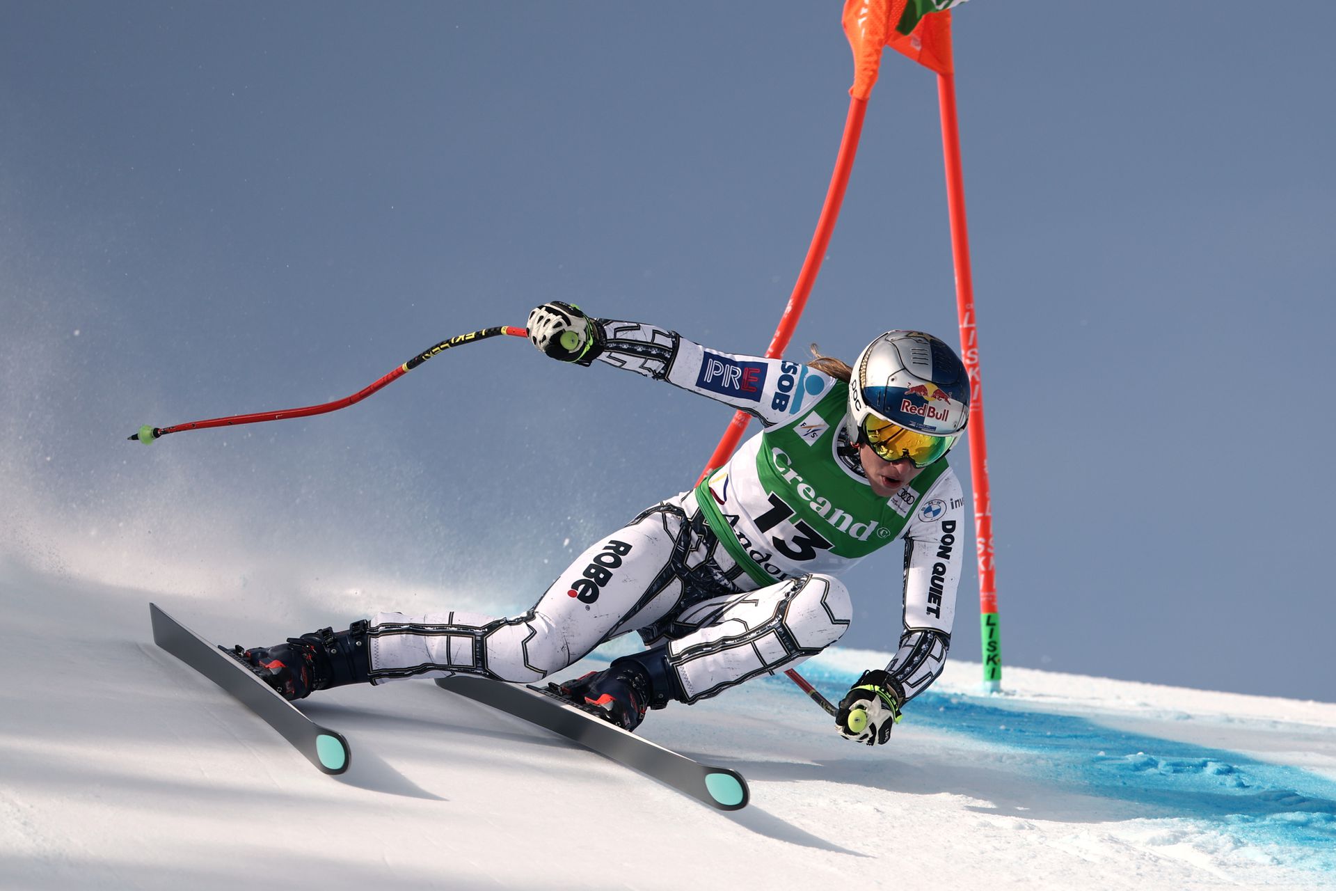 Ester Ledecká. Zdroj: SITA/AP