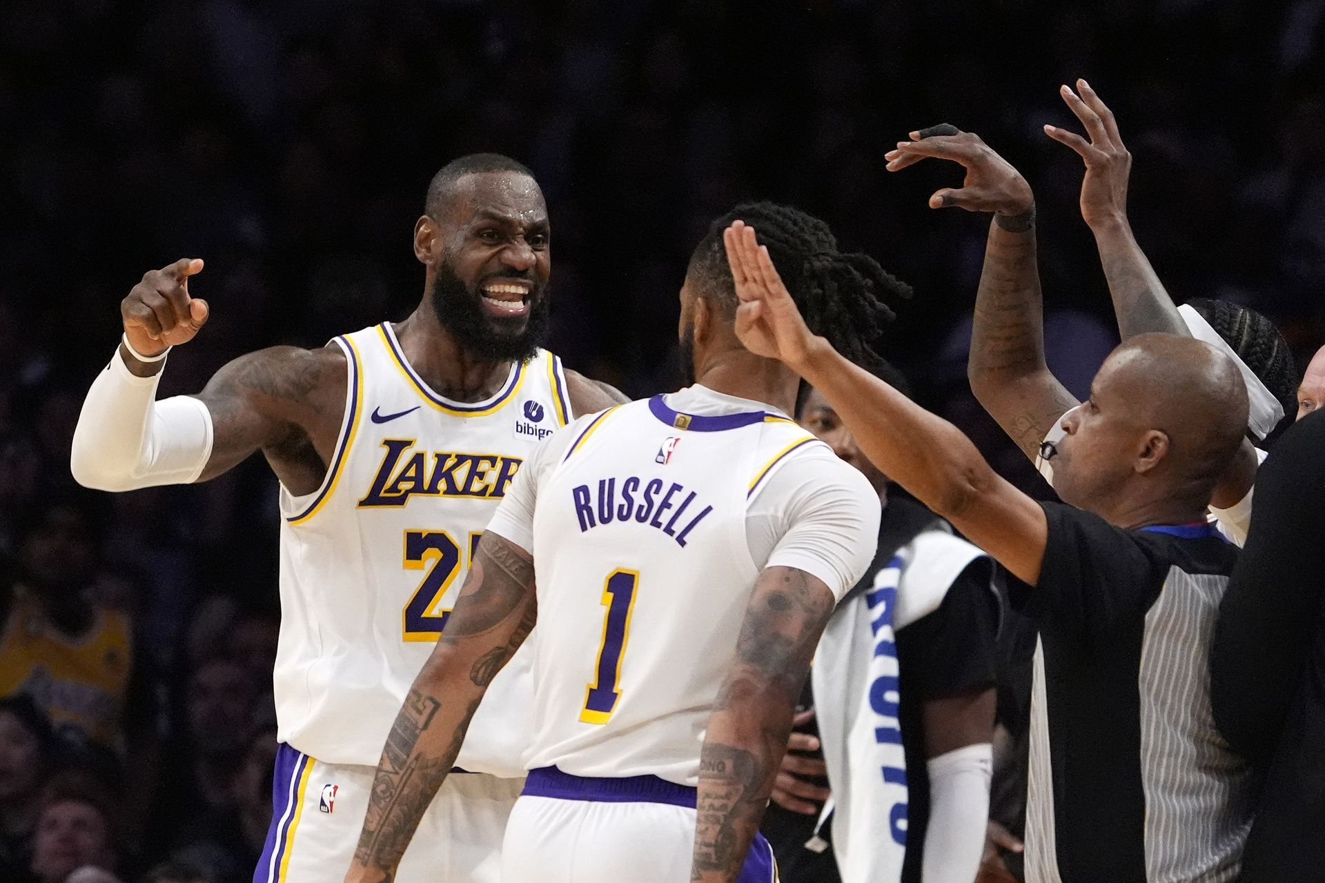 Los Angeles Lakers - Denver Nuggets, zdroj: SITA/AP