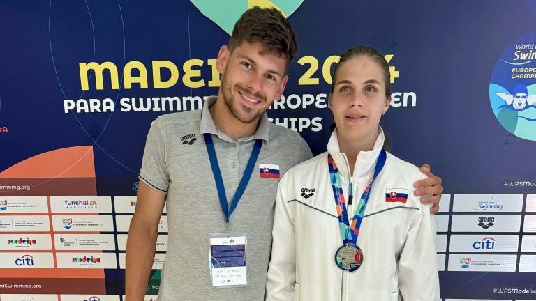 Paraplávanie-ME: Slovensko má ďalšiu medailu! Tatiana Blattnerová vybojovala striebro