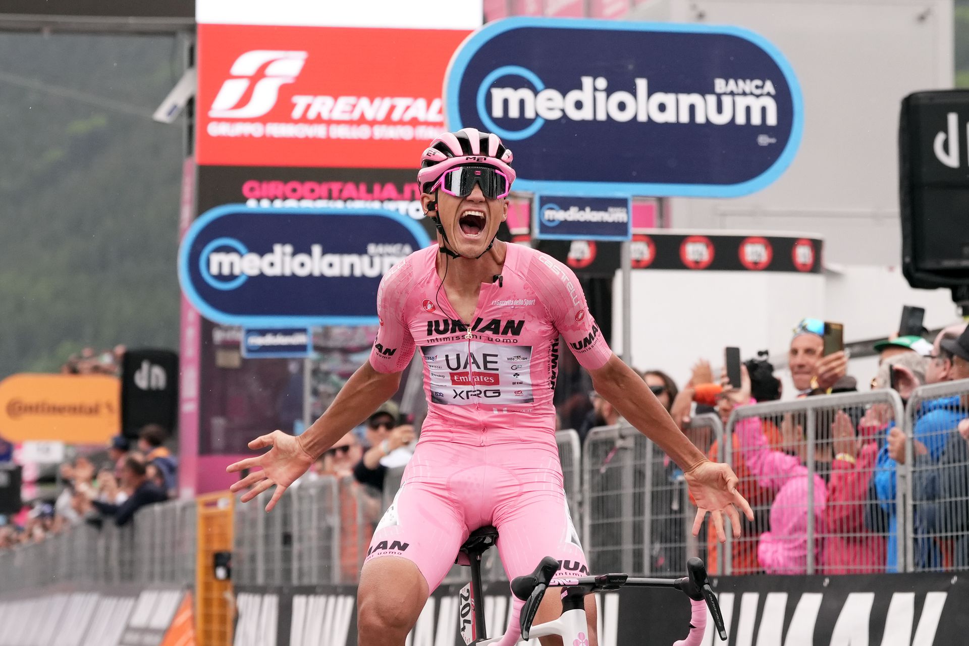 Isaac Del Toro.
Zdroj: x.com/giroditalia