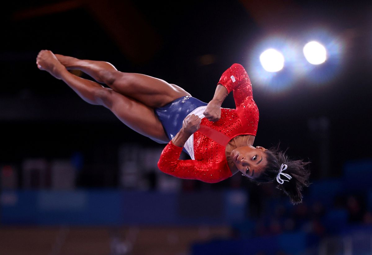 Le gymnaste Biles revient à la compétition pour la première fois depuis Tokyo 2020. Axé sur la santé mentale