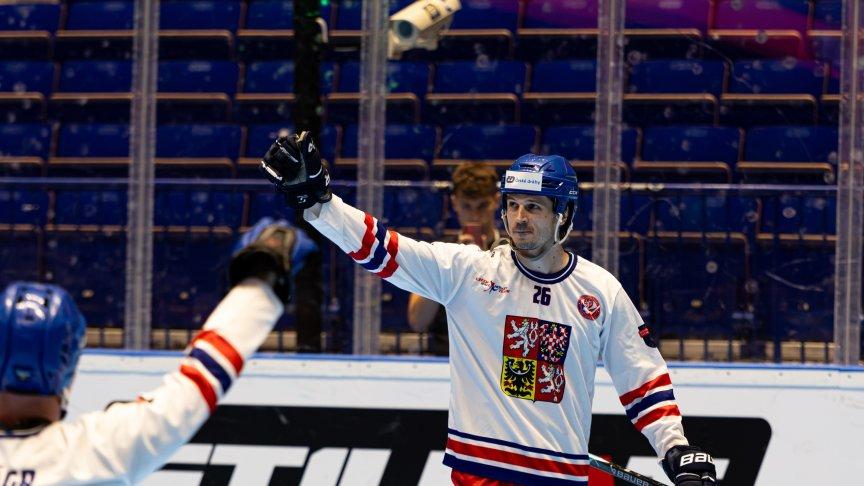 Českí hokejbalisti. Zdroj: www.hokejbal.cz