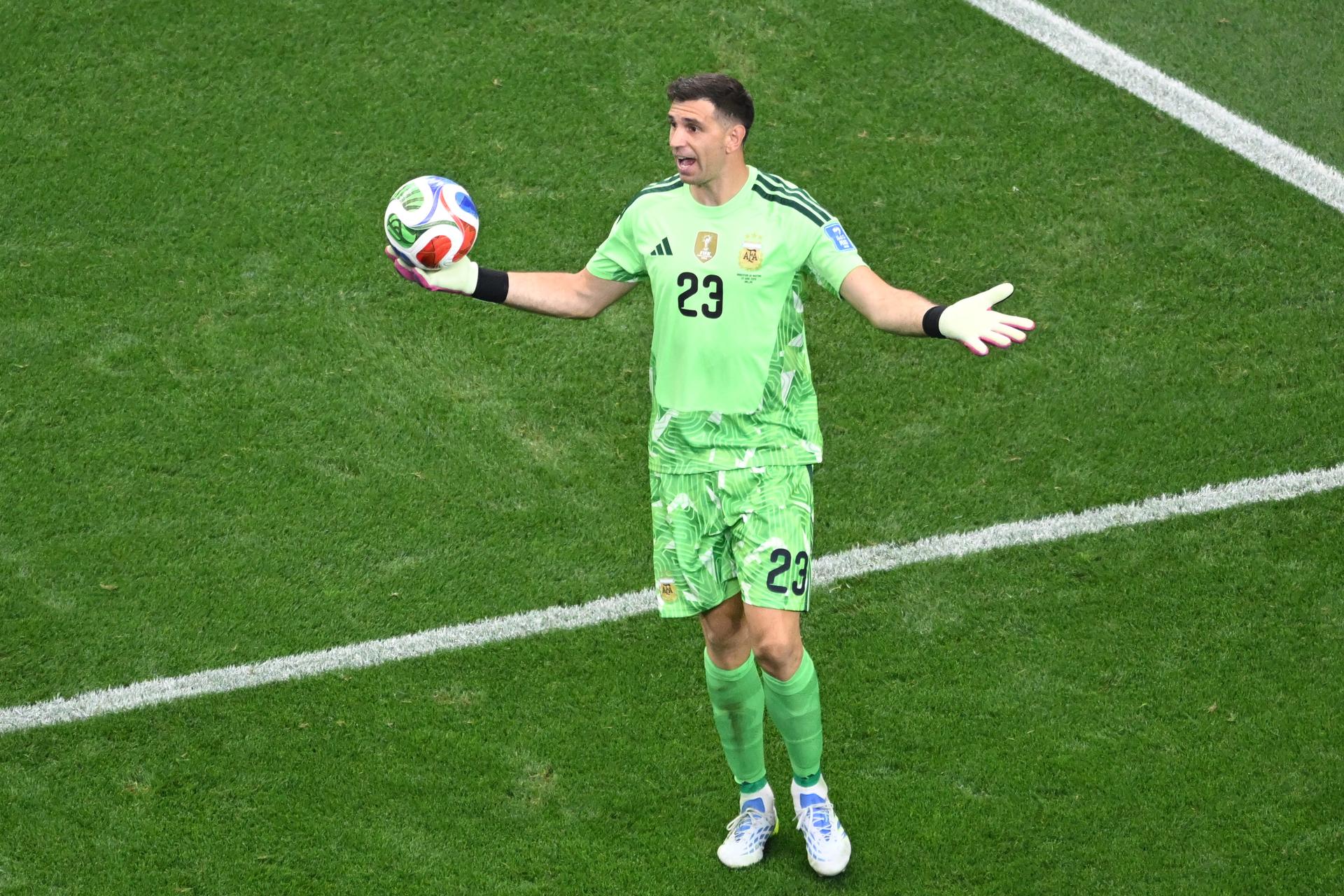 Emiliano Martínez. Zdroj: SITA/AP