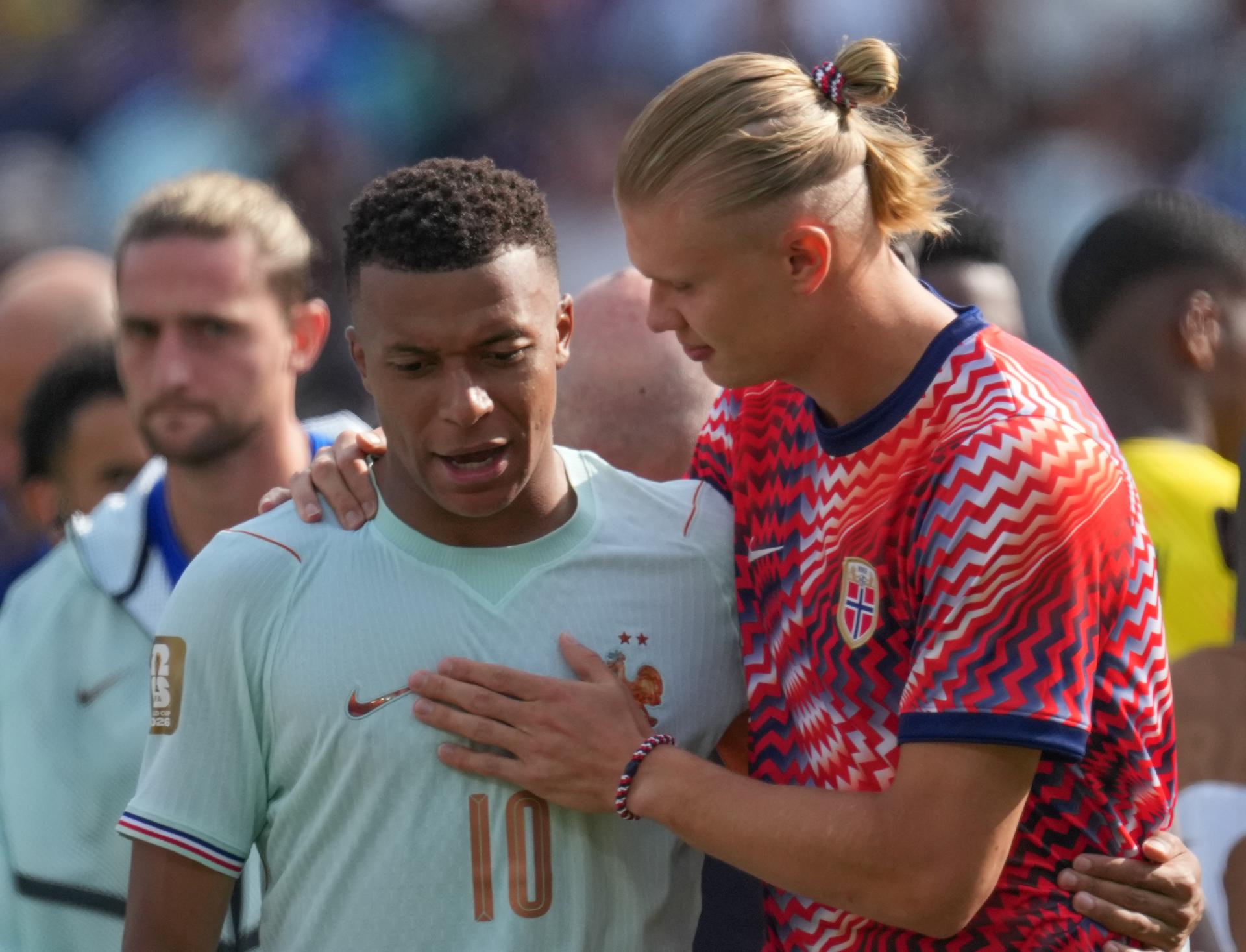 Kylian Mbappé a Erling Haaland na MS vo futbale 2026. Zdroj: SITA/AP