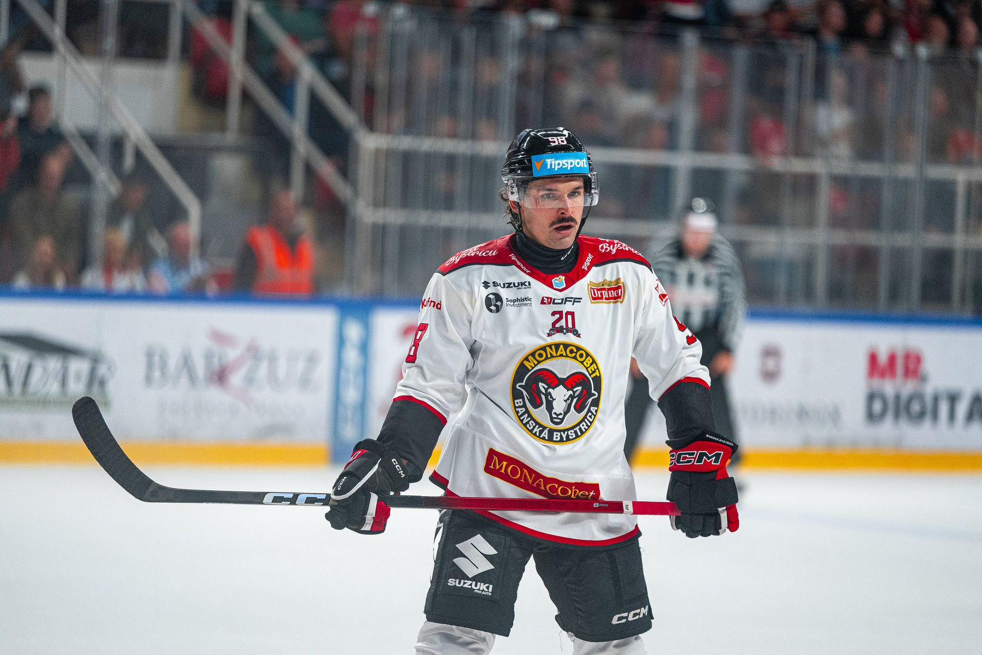 Carter Turnbull. Zdroj: FB / HC MONACObet Banská Bystrica