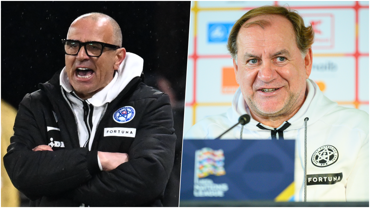 Francesco Calzona a Vladimír Weiss st. Zdroj - TASR