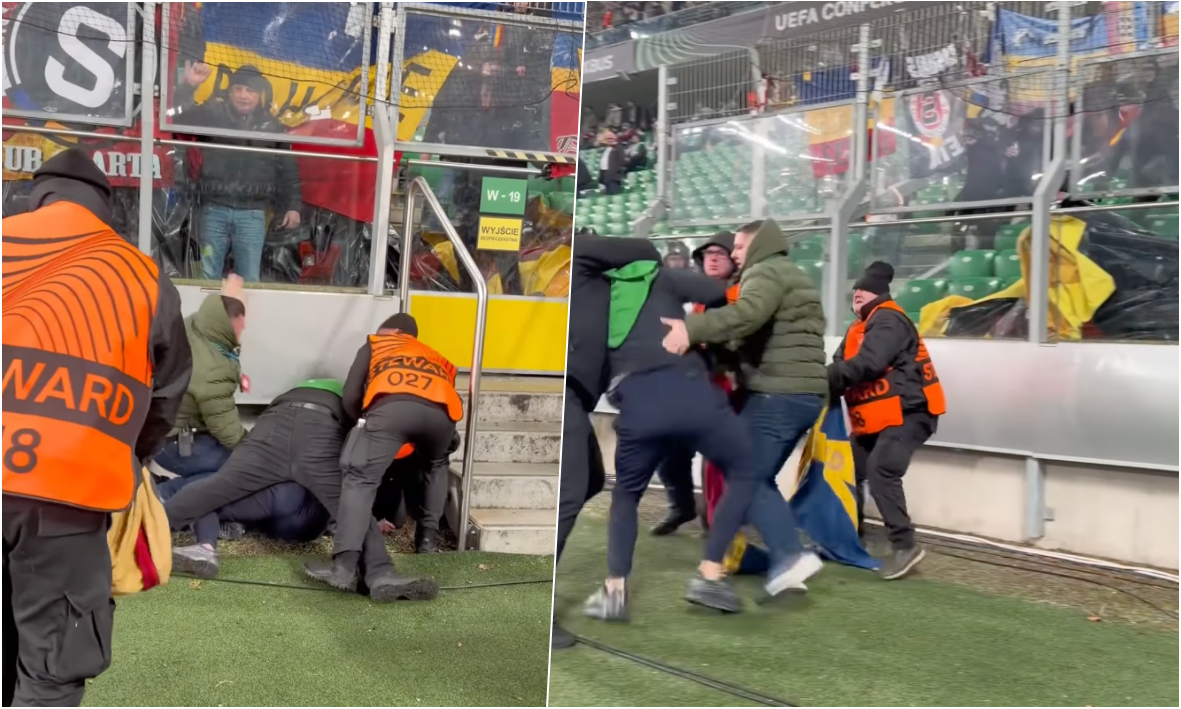 VIDEO Kontroverzia v Poľsku. K sektoru Sparty sa dostal muž s falošnou akreditáciou, kradol vlajku