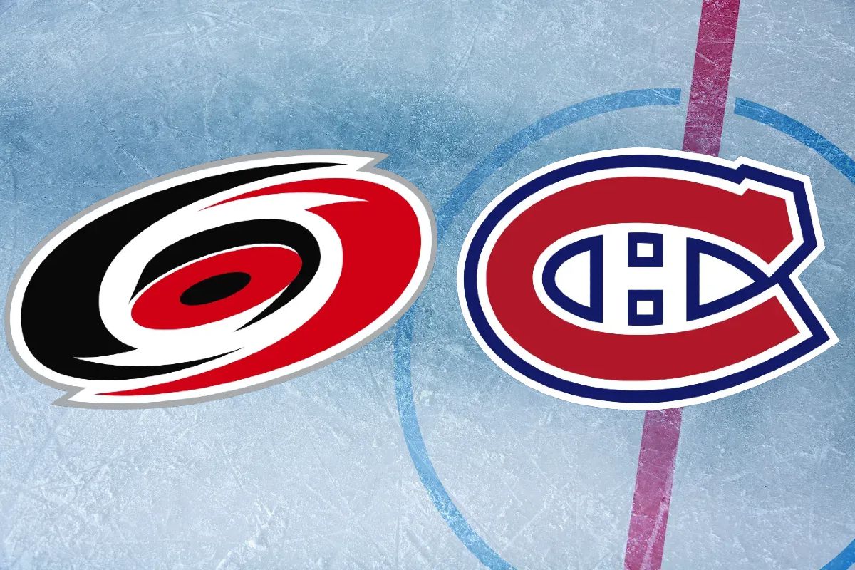 ONLINE Carolina Hurricanes - Montreal Canadiens (Juraj Slafkovský) / NHL