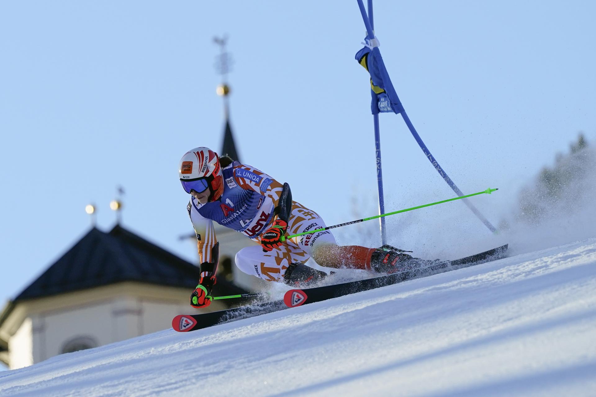 Petra Vlhová. Zdroj: SITA/AP