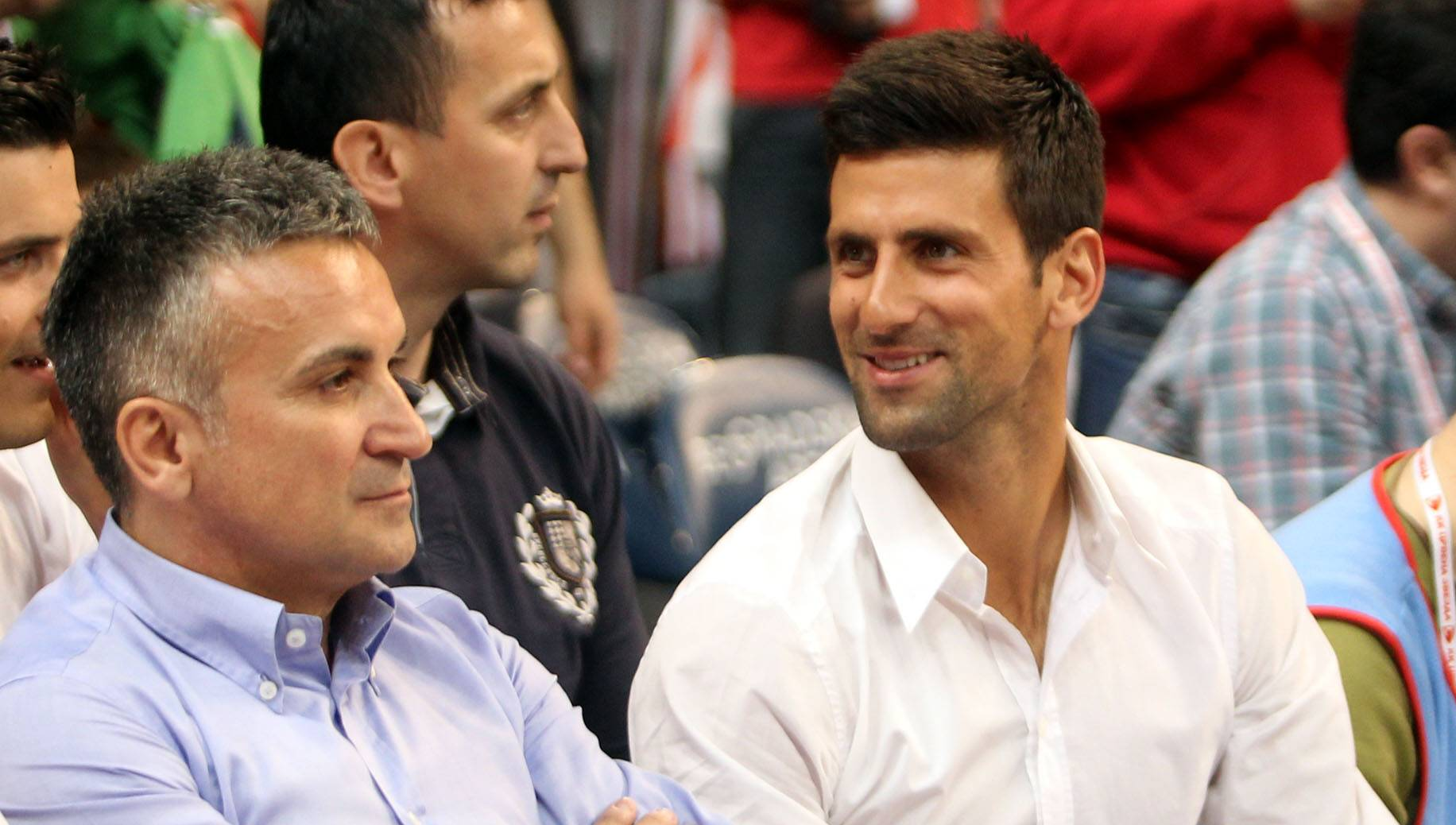 Novak Djokovič so svojím otcom. Zdroj: Imago